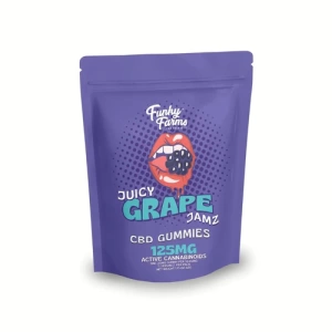 Juicy Grape Jamz CBD Gummies (125mg)
