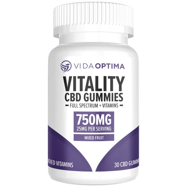 Vitality Full Spectrum CBD Vitamin Gummies
