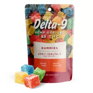 Delta-9 THC Gummies Fruity Mix - 600MG